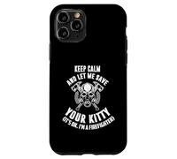 Restez Calme, Laissez-Moi sauver Votre Minou. C'est Bon, Je suis Pompier Coque pour iPhone 11 Pro