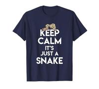 Restez calme serpent animal propriétaire amoureux cadeau T-Shirt