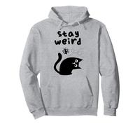 Restez Chat drôle Sweat à Capuche