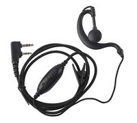 Restez connecté partout ! Ce talkie-walkie avec oreillette confortable et bouton PTT offre une réponse rapide. Son câble renforcé résiste à