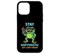 Restez hoptimiste mais Je ne Peux Pas froget - Amoureux des Grenouilles Coque pour iPhone 12 Mini