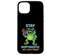 Restez hoptimiste mais Je ne Peux Pas froget - Amoureux des Grenouilles Coque pour iPhone 15 Plus
