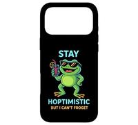 Restez hoptimiste mais Je ne Peux Pas froget - Amoureux des Grenouilles Coque pour iPhone 17 Pro Max