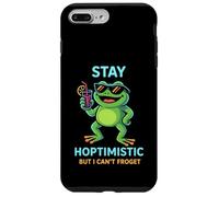 Restez hoptimiste mais Je ne Peux Pas froget - Amoureux des Grenouilles Coque pour iPhone 7 Plus/8 Plus