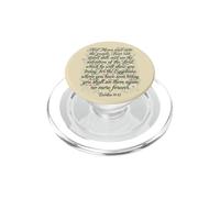 Restez immobile et voyez Le Salut du Seigneur | Exode 14:13 PopSockets PopGrip pour MagSafe