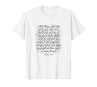 Restez immobile et voyez Le Salut du Seigneur | Exode 14:13 T-Shirt