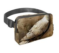 Restez mains libres et tendance avec notre sac banane de voyage pour homme et femme, un sac à bandoulière pour la course, la marche, la randonnée et le cyclisme, motif pigeon vintage, Multicolore #05,