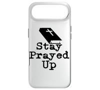 Restez prié | Bible Noire Simple Coque pour iPhone Air