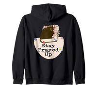 Restez prié, Quoi qu'il Arrive. Surtout Ces Jours-ci Sweat à Capuche