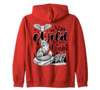 Restez Sauvage et Plein de Merveilles Brave Aventure en Sweat à Capuche