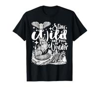 Restez Sauvage et Plein de Merveilles Brave Aventure en T-Shirt