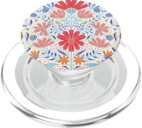 Restez sauvage, Flower Child - grandir à travers ce que vous PopSockets PopGrip pour MagSafe