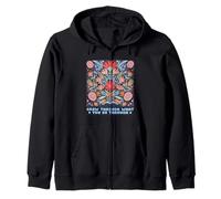 Restez sauvage, Flower Child - grandir à travers ce que vous Sweat à Capuche
