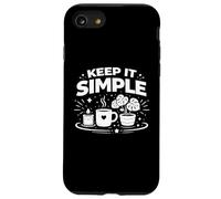 Restez Simple, Style de Vie Minimal, état d'esprit Calme Coque pour iPhone SE (2020) / 7/8