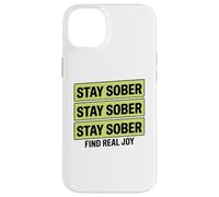 Restez Sobre sans Boire Trouvez la Vraie Joie Coque pour iPhone 14 Plus