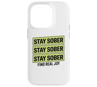 Restez Sobre sans Boire Trouvez la Vraie Joie Coque pour iPhone 14 Pro