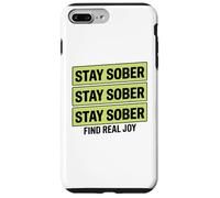 Restez Sobre sans Boire Trouvez la Vraie Joie Coque pour iPhone 7 Plus/8 Plus