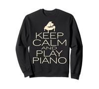 Restez Zen et Jouez du Piano en Harmonie Sweatshirt