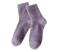 RestfulLux Thermal Plush Socks For Women Thickened Imitation Mink Velvet | Premium imitation mink velvet thermal socks for women designed for cold winter indoor comfort