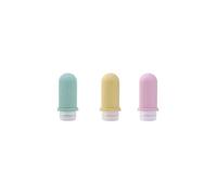 Restikiant Bouteilles de Voyage Portables en Silicone Contenant Liquide Vide Rechargeable Emballage Lotion Shampooing Conteneur Crème Voyage 60 Ml B