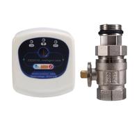 Restikiant Contrôleur sans fil de valve d'eau intelligent avec Wi-Fi pour jardin domestique, contrôleur d'arrêt automatique DN25, application