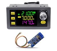 Restikiant Convertisseur réducteur-élévateur CC-DC 150 W, CC, CV, CW, 6-36 V A 0-36 V, 7 A, module de puissance, alimentation de laboratoire régulée et réglable