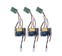 Restikiant Lot de 3 plaques de circuit de protection de charge PCB de batterie lithium-ion BL1830 pour 18 V 1,5 Ah 3 Ah 6 Ah 9 Ah BL1815 BL1845 BL1860