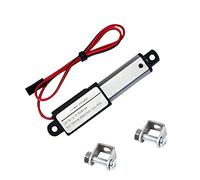 Restikiant Mini actionneur linéaire électrique - 1,2 pouces, 64 N/14,4 Lb, vitesse 0,6 pouces / S Mini actionneur de mouvement imperméable petit 12 V DC