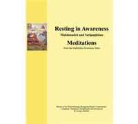 Resting in AwarenessMahamudra and Satipatthana. Meditations - Svenja Schmitt - Books on Demand GmbH - Livre en Anglais Svenja SchmittSvenja Schmitt (Auteur)