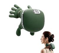 Restiva TouchTrue Masseur Shiatsu chauffant 4D portable pour cou et dos, massage électrique bionique apaisant.