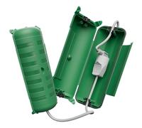 RESTMO Boîte Électrique Étanche IP44 (29x11x7,5cm) lot de 2 - Boîtier Extérieur pour Rallonges, Câbles, Décorations Vacances, Lumières Noël, Outils Électriques (Couleur:Vert)