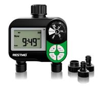 Restmo Programmateur arrosage Minuteur d'arrosage programmable sur 7 Jours