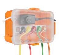 RESTMO Scatola di Protezione per Cavi con Coperchio Trasparente IP54