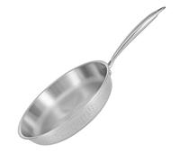 RESTO Crater Series Poêle à frire en acier inoxydable pour induction Argenté 24 cm