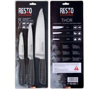 Resto Kitchenware Ensemble de couteaux Thor Acier inoxydable - 3 pièces