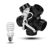 Restokki 2 pièces 5 têtes E27 pied de lampe porte-ampoule bricolage accessoires d'éclairage pièces 220-250 V