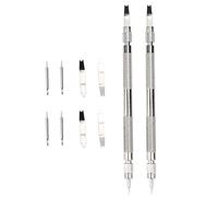 Restokki 2 pièces Fourchette de Montre Ensemble d'outils de réparation manuels en Acier à Double tête pour Changer de Bracelet