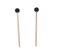 Restokki 2pcs Drumstick éthéré Rubrique Round Head Wood Pandage Drum Hammer Hammer Percussion Accessoires pour Marimba