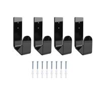Restokki 4pcs Support d'exposition horizontal pour ceinture championnat | Économisez de l'espace sur les étagères en utilisant un support ceinture titre en acrylique sur le mur dans les salons