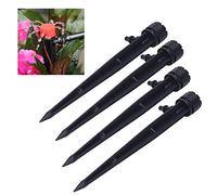 Restokki Arroseur d'irrigation de Jardin à 8 Trous, pour Tuyau 4/7, goutteurs d'irrigation réglables à 360 degrés, Outil d'arrosage de Jardin, 50 pièces
