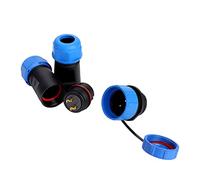 Restokki Câble de connecteur d'aviation étanche SP21 IP68 2 3 4 5 7 9 12 broches, professionnel pour une utilisation en extérieur (2pin)