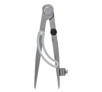 Restokki diviseur d'aile mètre en acier au carbone Angle réglable verrouillable outil de traçage travail du bois pratique grand travail de menuiserie (150mm)