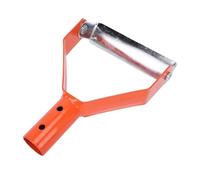 Restokki Houe à étrier de Jardin Robuste en Acier au Carbone, houe à Boucle de bagarre Efficace pour Le désherbage, Le Jardinage, la pelouse et la Serre (Orange)