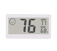 Restokki Hygromètre Thermomètre d'intérieur, Moniteur D'humidité, Thermomètre D'ambiance, Hygromètre D'intérieur, Jauge D'humidité, Humidimètre, Moniteur 2 en 1