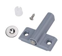 Restokki Loquet d'armoire Pousser pour Ouvrir, 10 Pièces Loquet de Porte de Placard à Tiroir d'Armoire Pousser pour Ouvrir le Système Amortisseur Pointe Magnétique