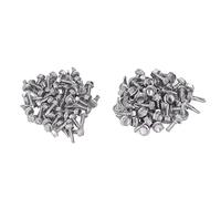 Restokki Lot de 100 vis autoperceuses, vis autoperceuses à tête hexagonale en Acier Inoxydable pour appareils ménagers et de Bureau 4,2 x 13 mm + 4,8 x 13 mm