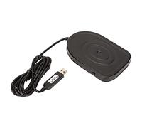 Restokki Pédale USB, Conception Ergonomique, Contrôle Sensible, Multimédia PC Gaming, Commutateur en Métal Fort Applicable pour Ordinateur Universel