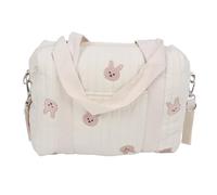 Restokki Sac de Rangement Multifonction pour Poussette, Sac à Langer réutilisable avec Broderie à Fermeture éclair pour Les Mamans voyageant en Toute tranquillité et commodité (Rabbit Bag)