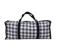 Restokki Sacs de Rangement Transparents à Fermeture éclair, Grande capacité, Organisateur de vêtements Amovibles, Film PVC, Sac de Rangement pour CD, Casquette à visière, (Bleue)