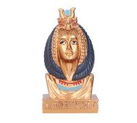 Restokki Sculpture de la Reine Néfertiti, Statue de la Reine égyptienne Antique de la Reine Néfertiti Petite Statue de tête pour Le Bureau à Domicile